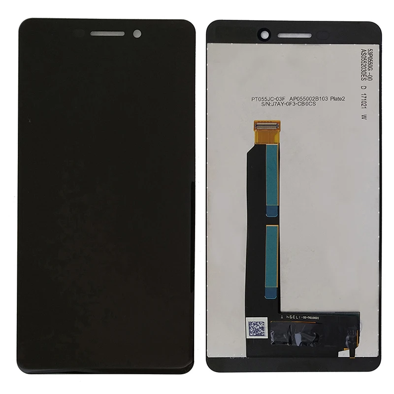 Для Nokia 6 6,1 TA-1043 TA-1045 TA-1050 TA-1054 TA-1068 ЖК-дисплей кодирующий преобразователь сенсорного экрана в сборе запасные части