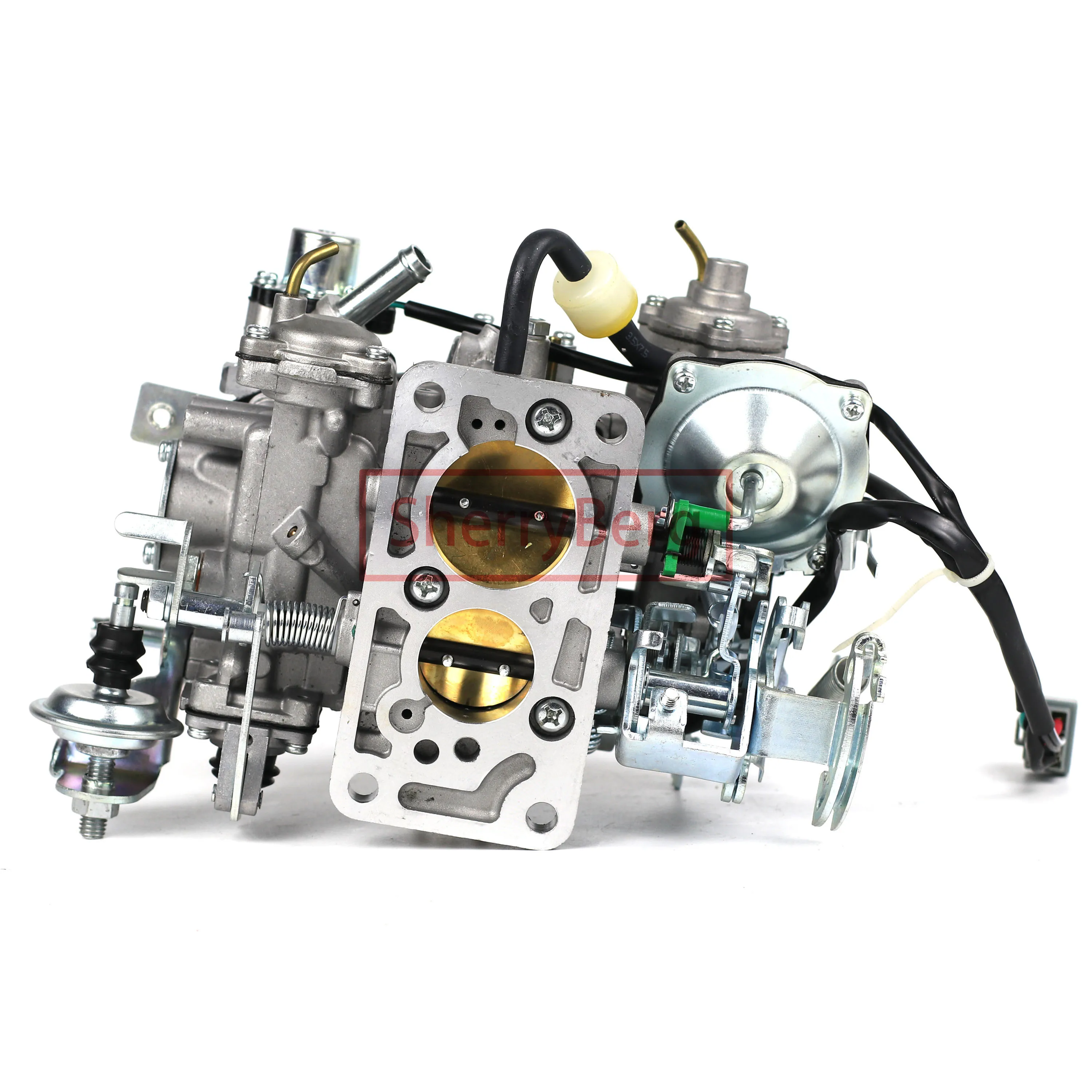 Карбюратор карбюратора SherryBerg 21100-75020 21100-75021 для двигателя Toyota 1RZ 4Y Hiace 1993 1994 1995 1996 1997