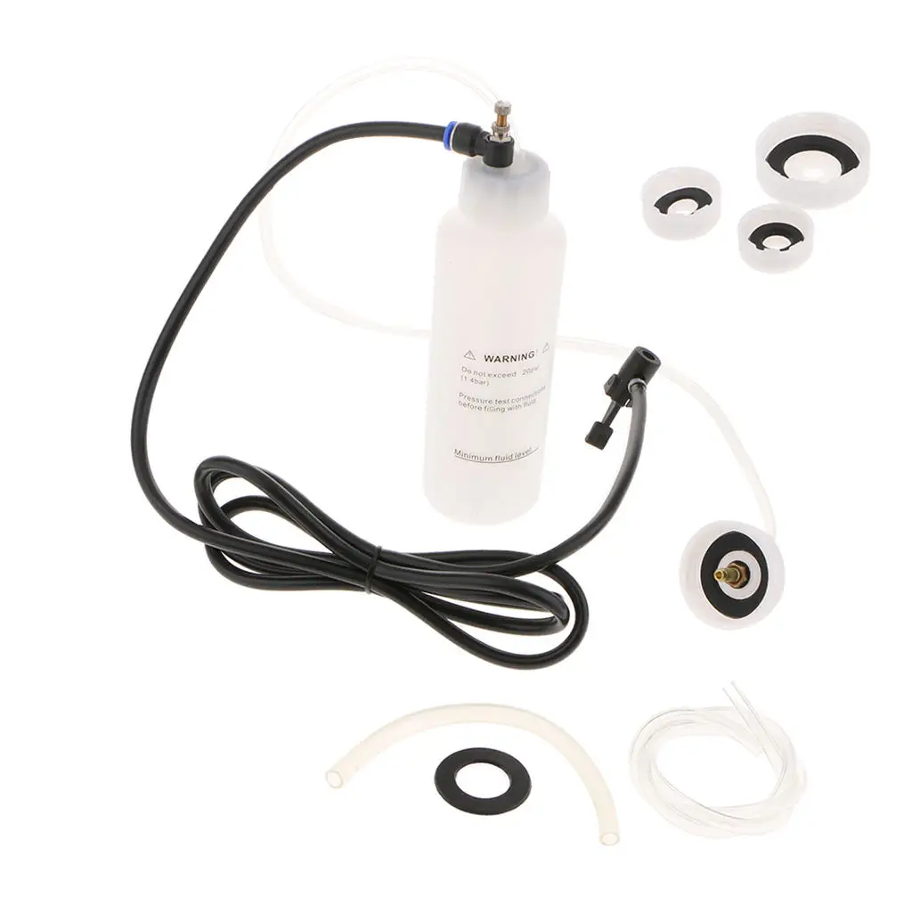 

1L Pneumatic Brake Fluid Bleeder Kit Car Air Extractor Clutch Oil Bleeding