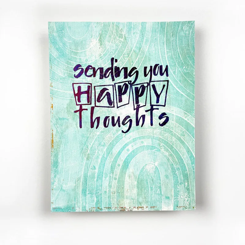 Прозрачные силиконовые штампы с радужной взрывной головой щетка для пляжа