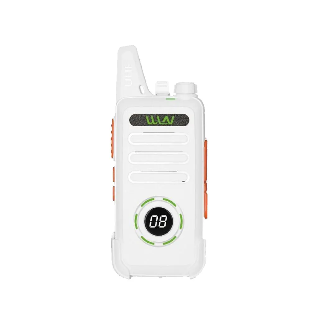 KD-C1plus-White WLN KD-C1 plus UHF 400-470MHz мини портативный fm-приемопередатчик KD-C1plus двухстороннее радио Ham коммуникатор рация со скремблером - Цвет: KD-C1plus-White