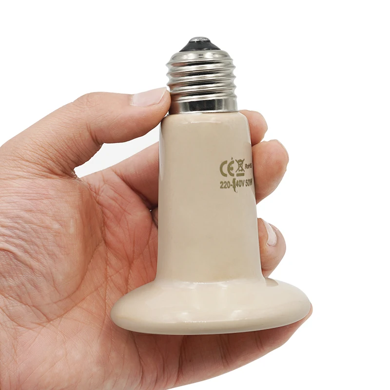 2 шт. излучение в дальнем инфракрасном диапазоне Pet нагревательная лампа Керамика