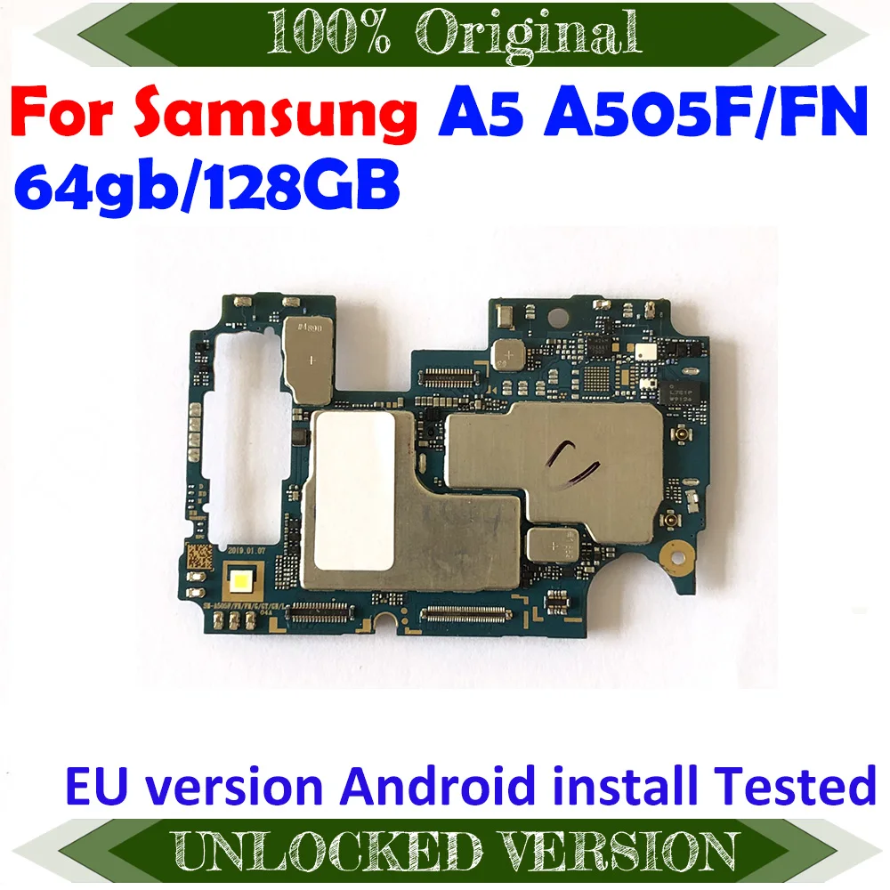 64 Гб 128 ГБ разблокированная оригинальная материнская плата для Samsung Galaxy Tab A50 A505F Not
