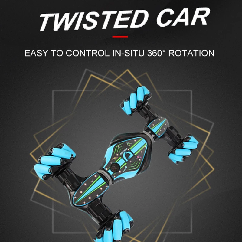 

RC GW124 Smart Remote Control Gesture Sensing Drift Cars 7.4v 1200MA Ultra-Large Capacity High-Speed Toys Car Gifts For Kids