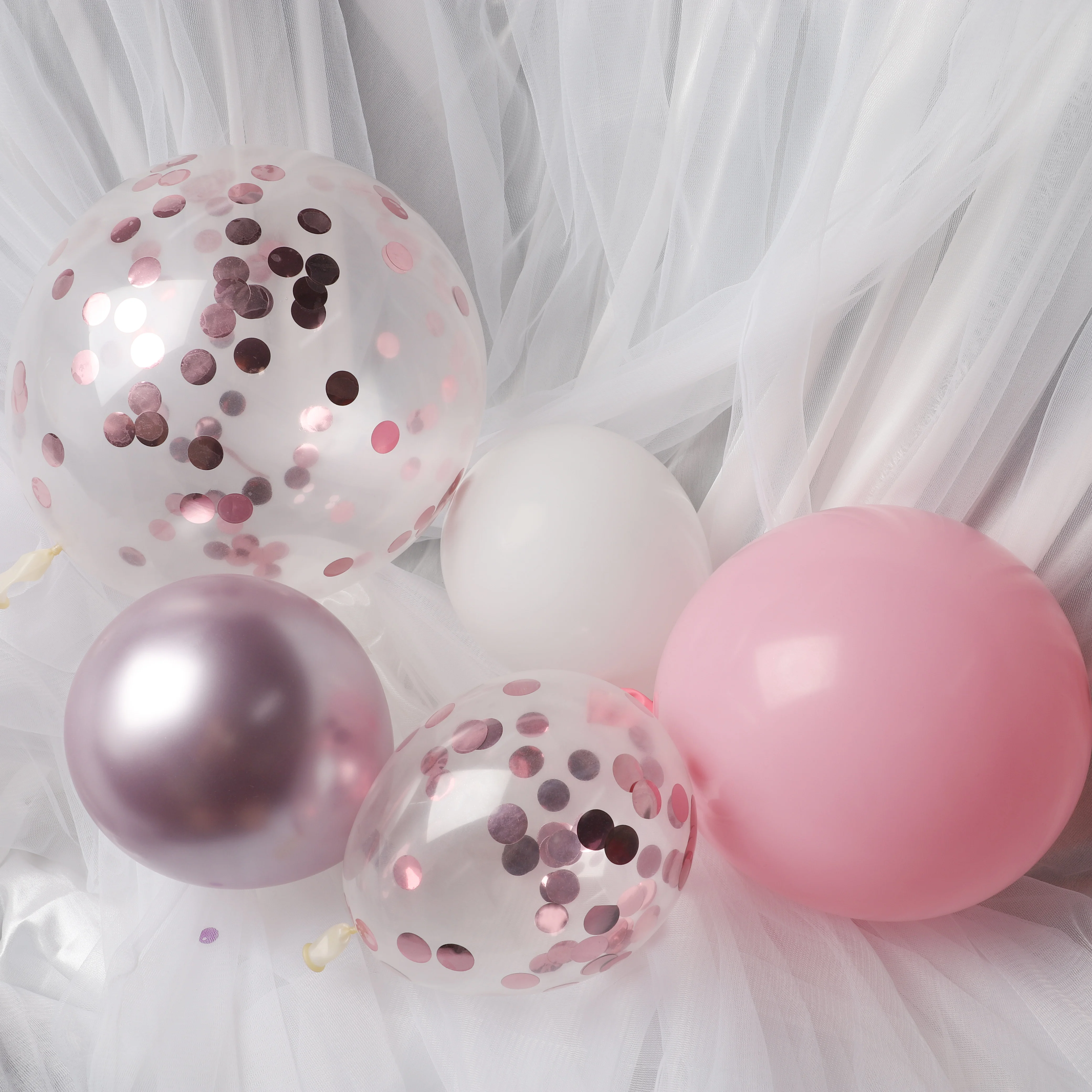 1 Set Macaron Globos Garland Rosa mariposa de oro de Metal rosa p&uacute;rpura Globos de cumplea&ntilde;os globo de la fiesta de bodas arco Decoraci&oacute;n-4