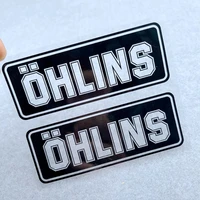 motorcycle car exterior accessories stickers decorative fuel tank motor side car damping stickers pad fairing ohlins ohlins