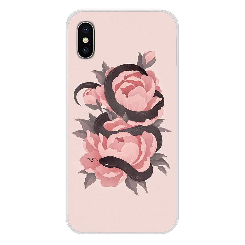 for apple iphone x xr xs 11 12pro max 4s 5s 5c se 2020 6s 7 8 plus ipod 5 6 accessories phone shell covers snake new free global shipping