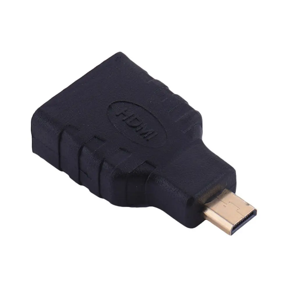 HDMI для Micro + Mini позолоченный конвертер HD разъем удлинитель адаптер видео ТВ Xbox 360 TV