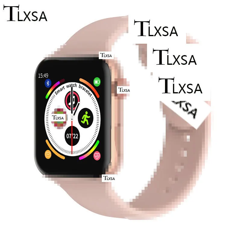 Модные белые женские умные часы с измерением кровяного давления фитнес-часы