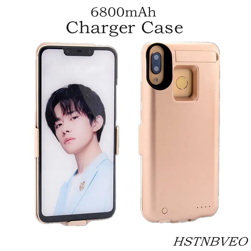 

HSTNBVEO 6800mAh External Battery Charger Cases For Xiaomi Redmi Note 7 PowerBank Cover Battery Case For Redmi Note 7 Power Case