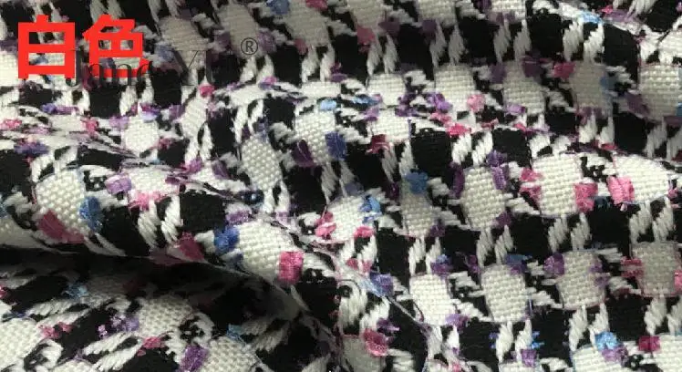 

JaneYU Blue Stripe Fabric Wool Cashmere Knitted High Quality DIY Wool Fabric