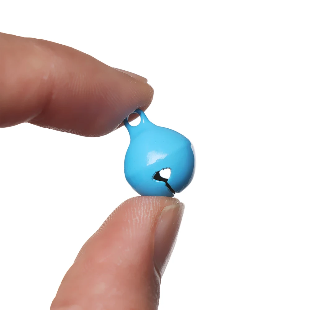 10 шт./упак. железные металлические бусины колокольчики Колокольчик для елки