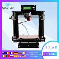 geeetech 3d printer reprap i3 pro b diy kit gt2560 main board lcd2004 5 materials support impresora 3d power failure printing