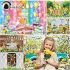 Весенний фон для фотосъемки Allenjoy пасхальное яйцо Кролик Сад трава фон для фотосъемки ребенок портрет фотосессия фотозона