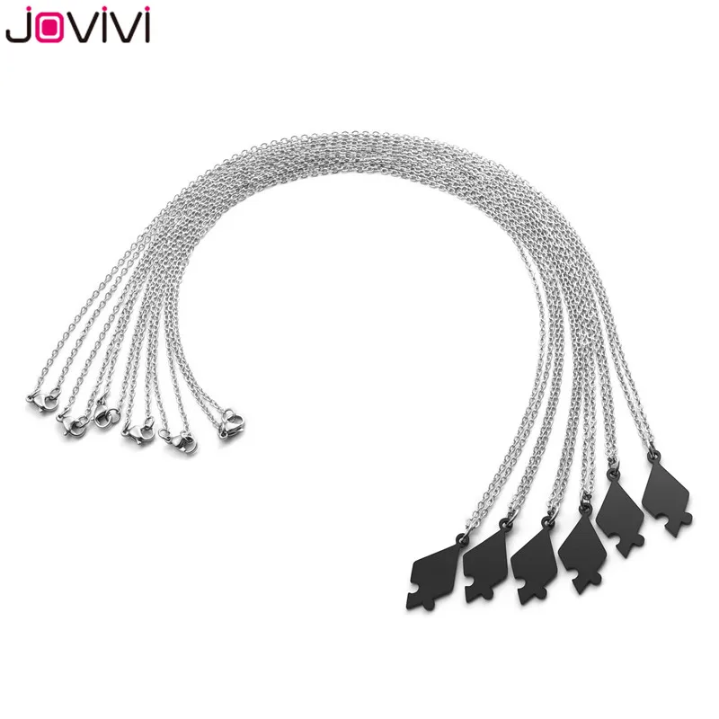Jovivi из нержавеющей стали 5/6 шт Лучшие Друзья Ожерелье s Дружба Очарование части головоломки Кулон ожерелье ювелирные изделия подарок на день рождения