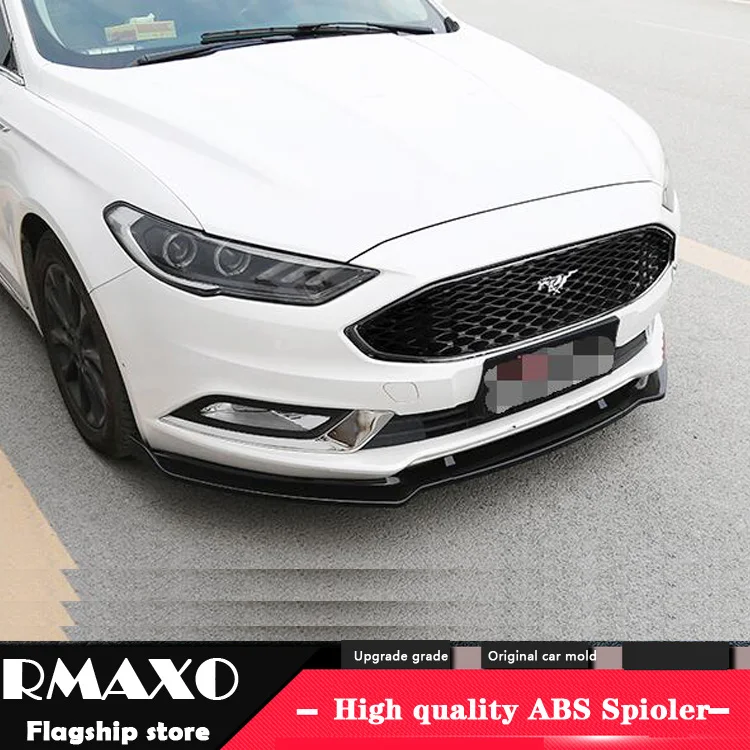 Защитный диффузор для заднего бампера FORD Mondeo ABS 2017 2018 комплект кузова бампер