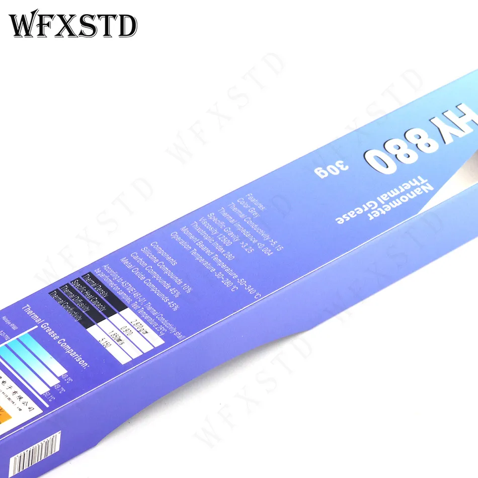 Термальная паста WFXSTD 30g 5 15 для пасты в виде силиконового процессора с процессором