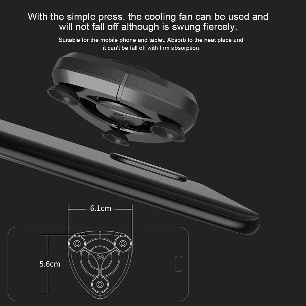 Портативный вентилятор охлаждения геймпад игровая ручка радиатор для