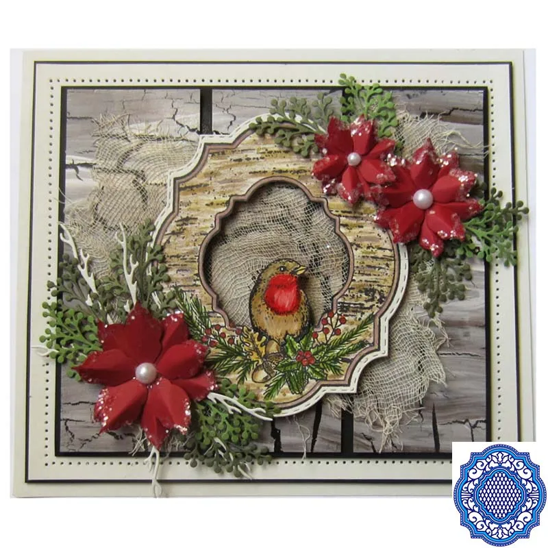 Многогранные штампы для скрапбукинга с кружевом металлические резные новинка 2018