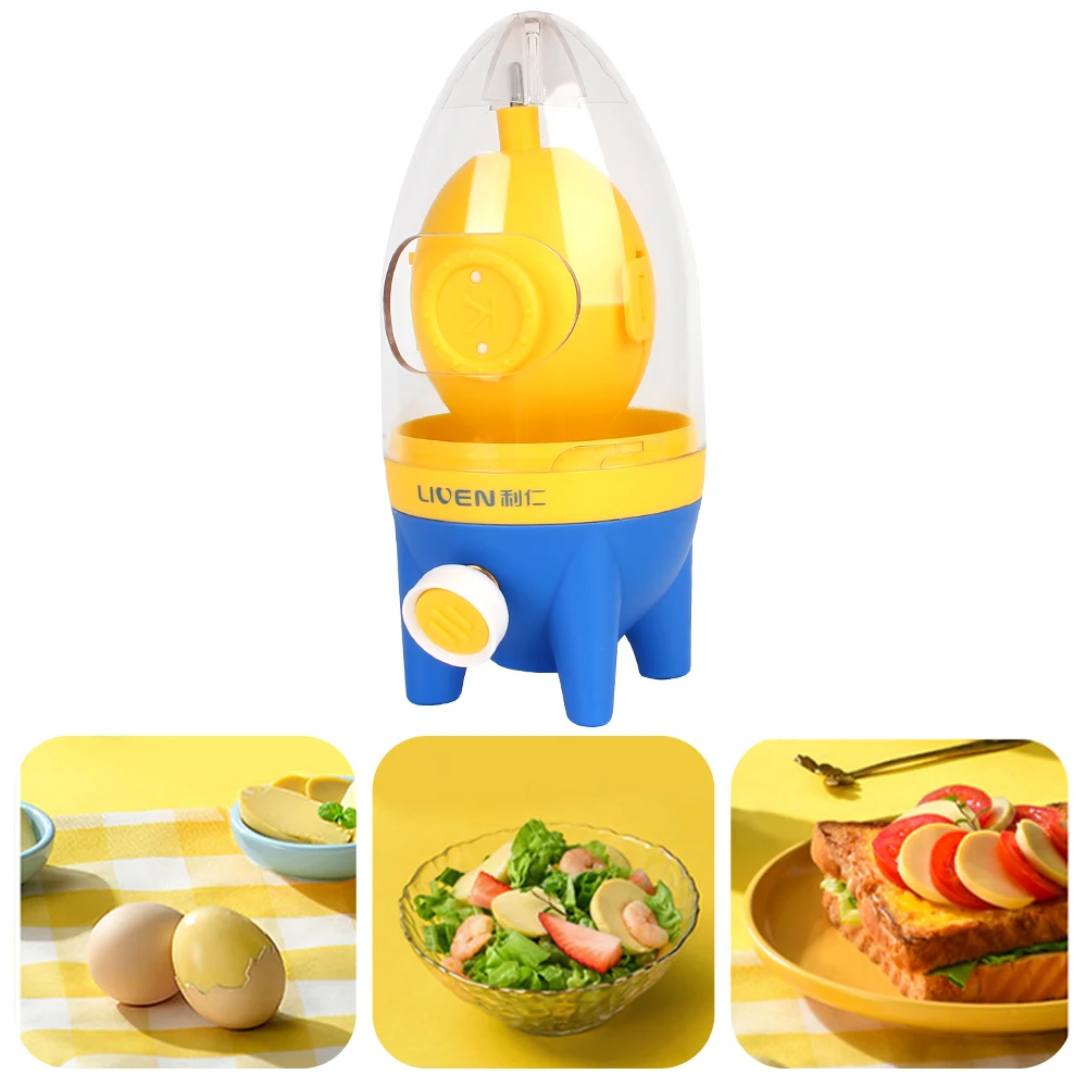 

White Yolk Mixer Manual Golden Egg Puller Scrambler Kitchen Tool Convenient Without Breaking Eggs Egg Cooker Tool