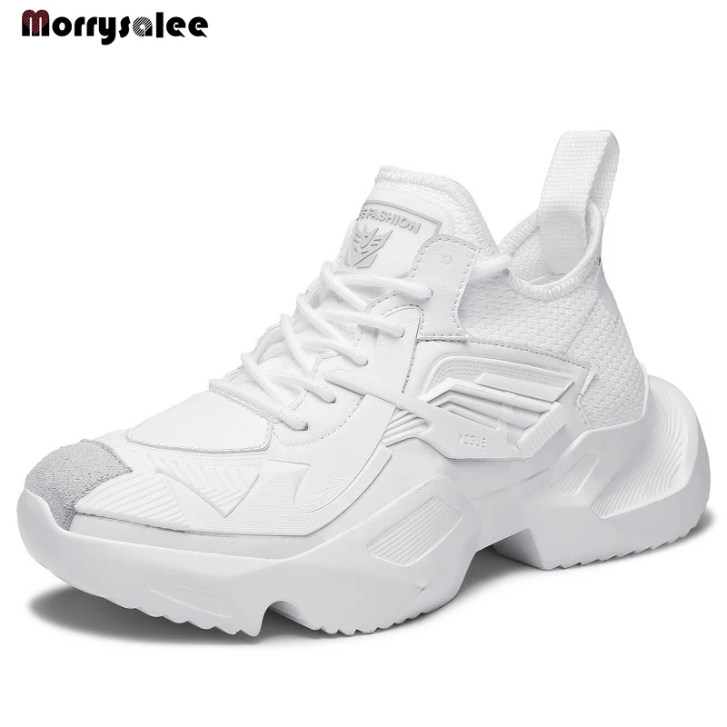 

Rubber Hard-Wearing Men Shoes Fashion Men's Running Shoes Comfortable Outdoor Non-slip Sports Shoes Breathable Men Sneakers