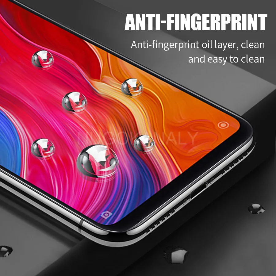 6D полное покрытие закаленное стекло для Xiaomi Pocophone F1 Mi 9 8 SE Lite 8X Mix 3 2 S 6X 5X A2 A1 S2 Y2