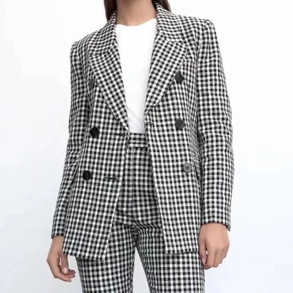 

DiYiG WOMAN 2021 autumn and winter new women's clothing British style fashion temperament loose bird style suit jacket