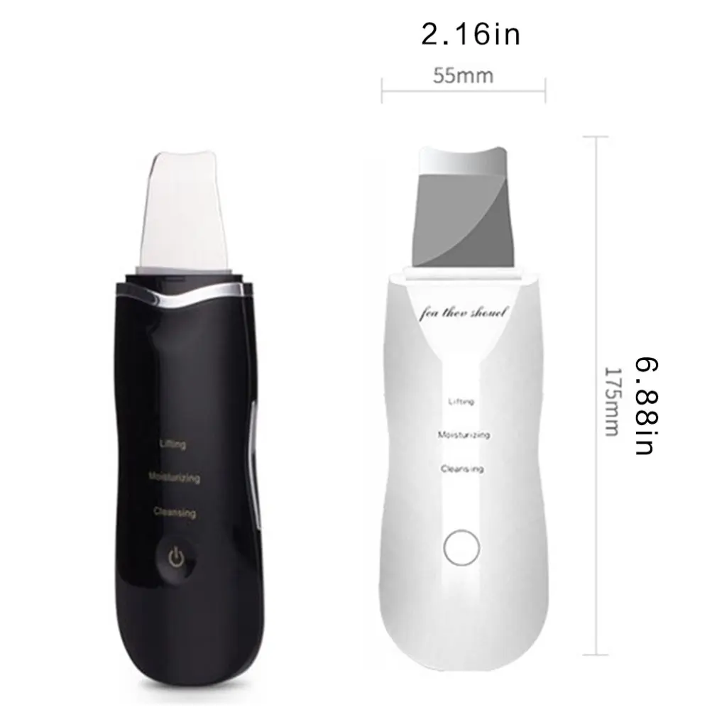 

Ultrasonic Peeling Blackhead Clean Shovel Skin Cleansing Instrument Beauty Instrument Face Skin Whitening Lifting Effect Device