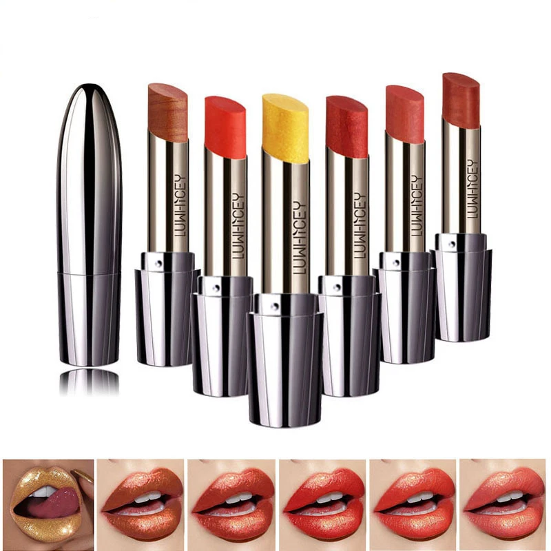 Горячая распродажа 6 цветов блеск для губ макияж жидкость губная помада