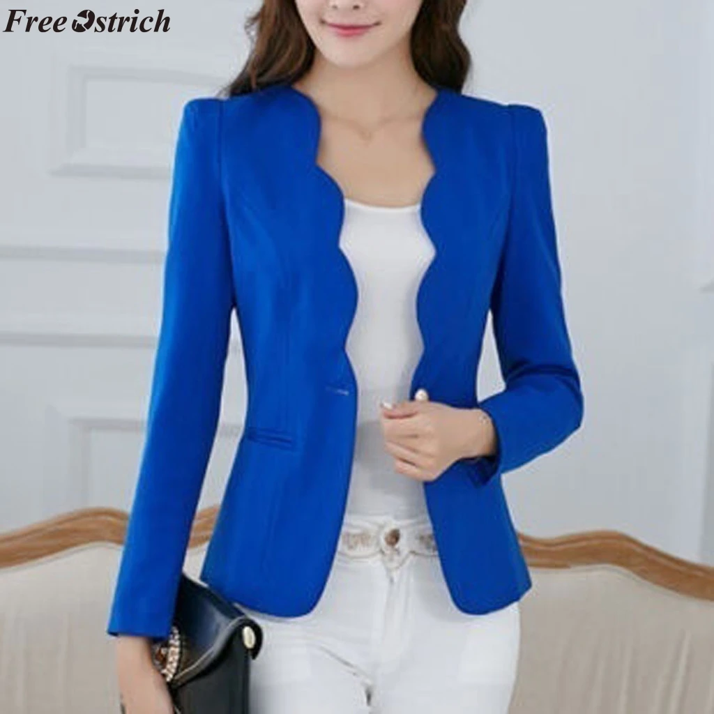 Женский блейзер с длинными рукавами SAGACE розовый однотонный пиджак на одной