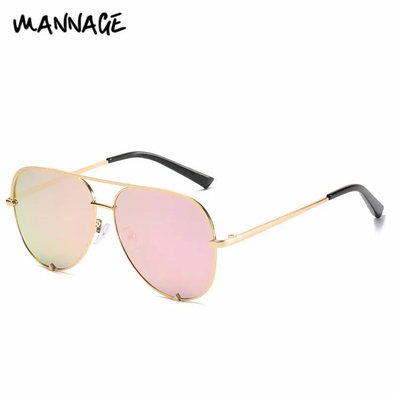 Солнцезащитные очки авиаторы мужские в металлической оправе Классические