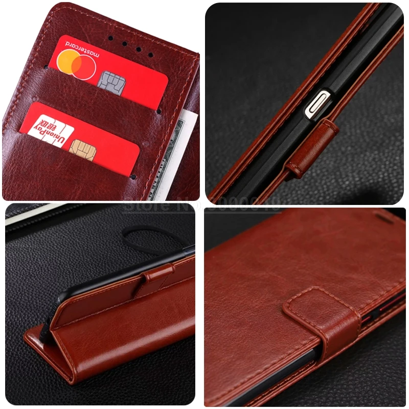 Flip Wallet Case For ZTE Blade A7s Premium Phone Pouch A7 2020 PU Leather Capas Cover Fundas | Мобильные телефоны и