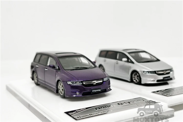 Автомобиль стойки охотников 1:64 Honda Odyssey MVP фиолетовый/Серебряный LHD модель
