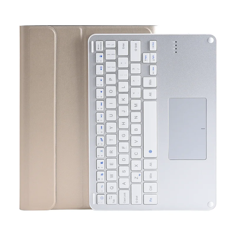 Gold-Touchpad Чехол с клавиатурой Bluetooth для huawei Mediapad T5 10 AGS2-L09/W09/L03 тачпад Клавиатура для huawei T5 10,1 ''планшет с подставкой - Цвет: Gold-Touchpad