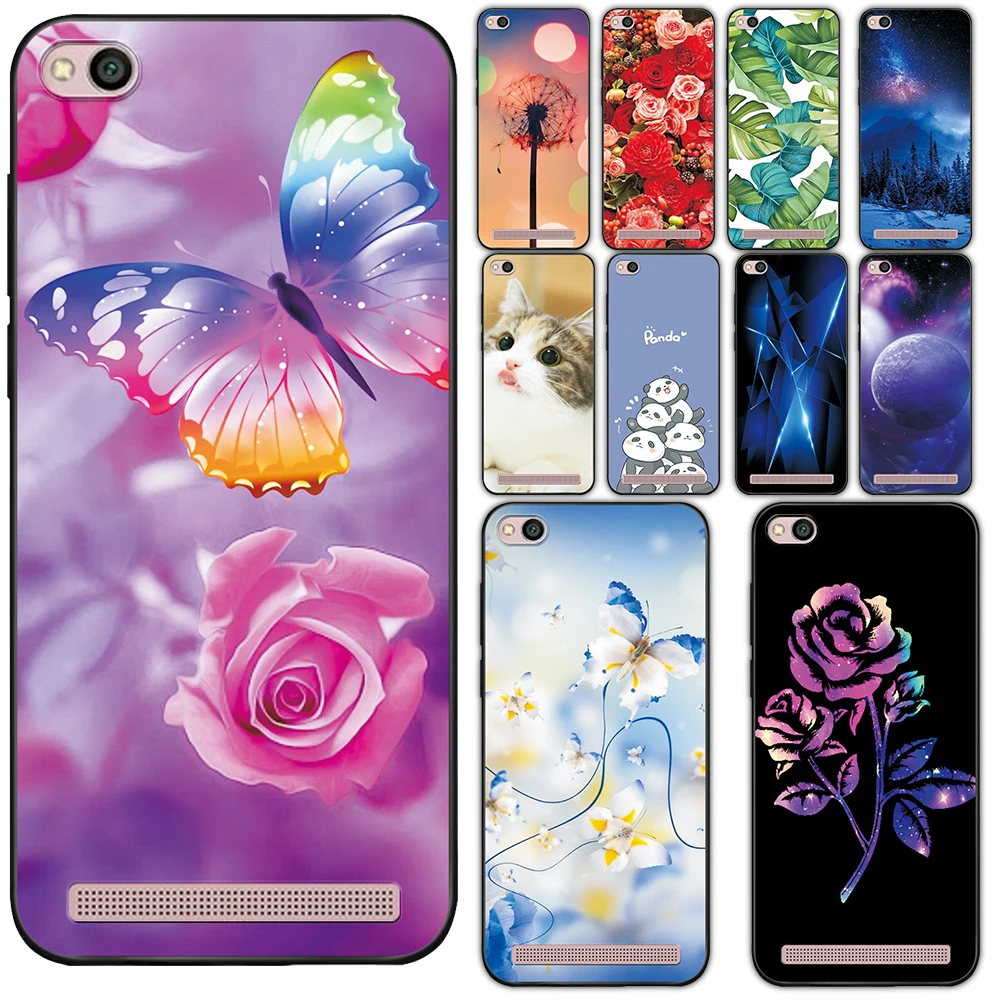 Чехол-накладка для Redmi 5A чехол 5 дюймов матовый защитный чехол-держатель телефона