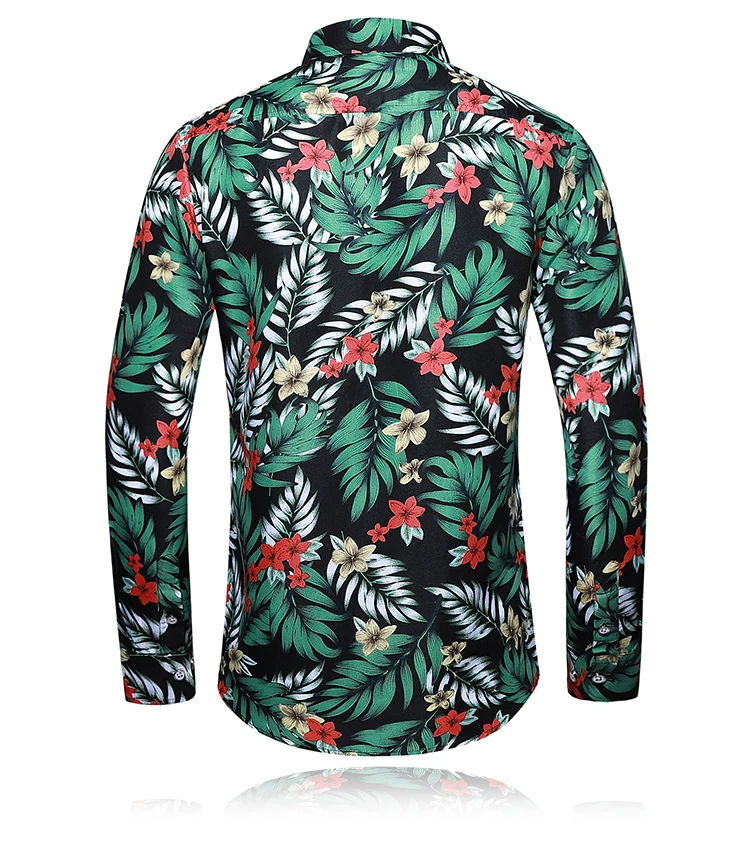 6XL 7XL повседневная мужская рубашка, осень, Новое поступление, индивидуальная, с принтом, с длинным рукавом, рубашки для мужчин, s, модная, большой размер, деловая, Офисная рубашка