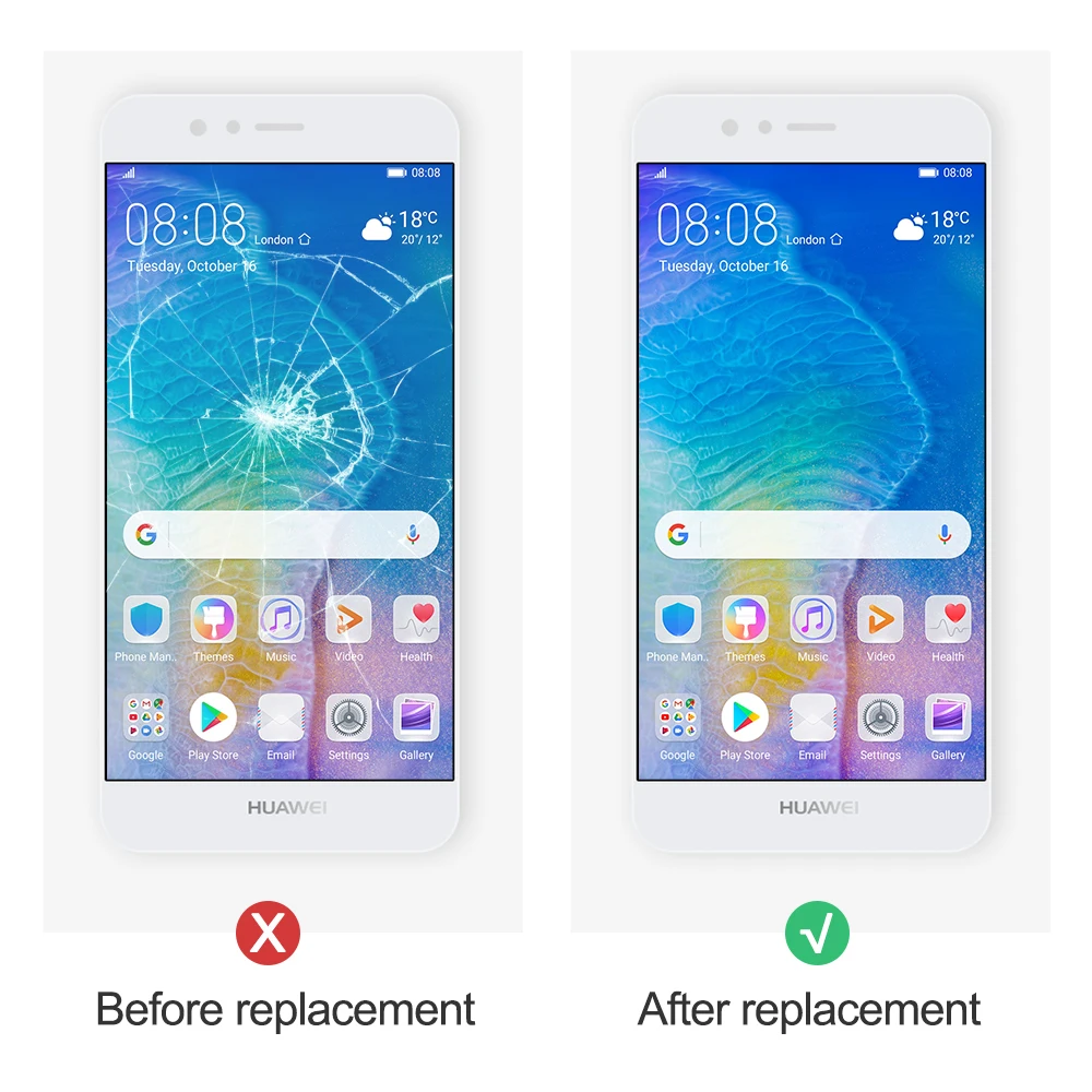 ЖК-дисплей 5 дюйма для Huawei Nova 2 Plus дисплей с сенсорным экраном и дигитайзером в