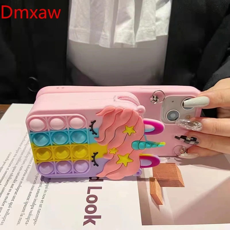 Чехол-бумажник с единорогом для Samsung Galaxy A70 A60 A50 A50S A30S A30 A20 A10S A20S A01 M01 | Мобильные