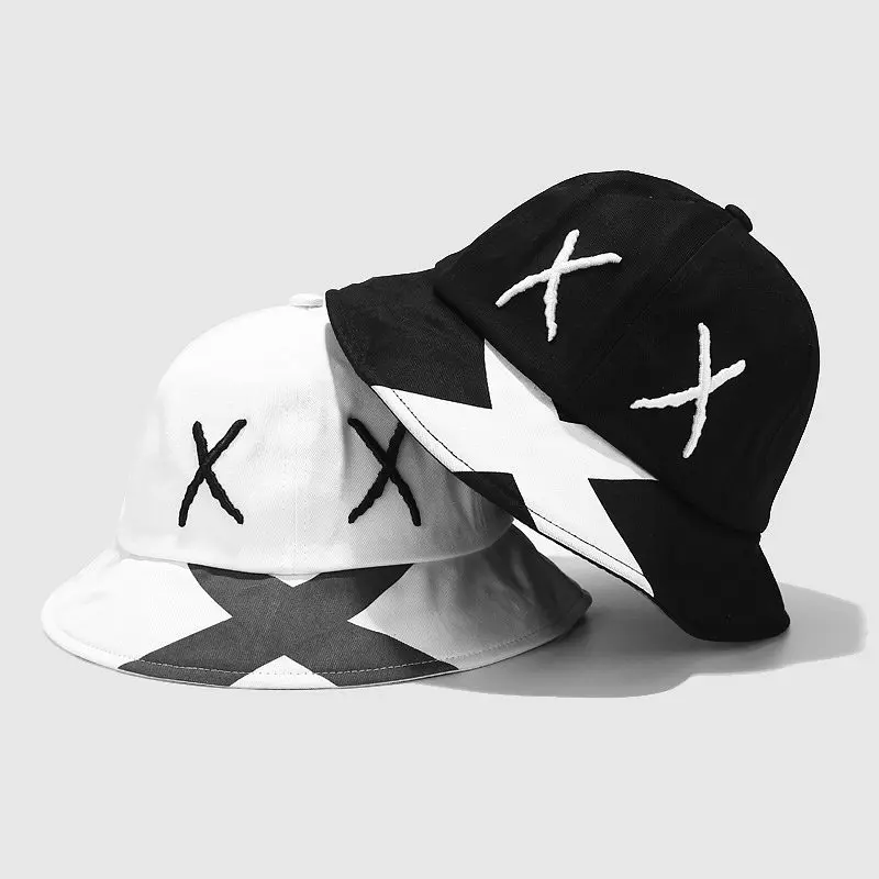 2020 летняя Рыбацкая шляпа Реверсивные буквы х ведро шапки для мужчин и женщин