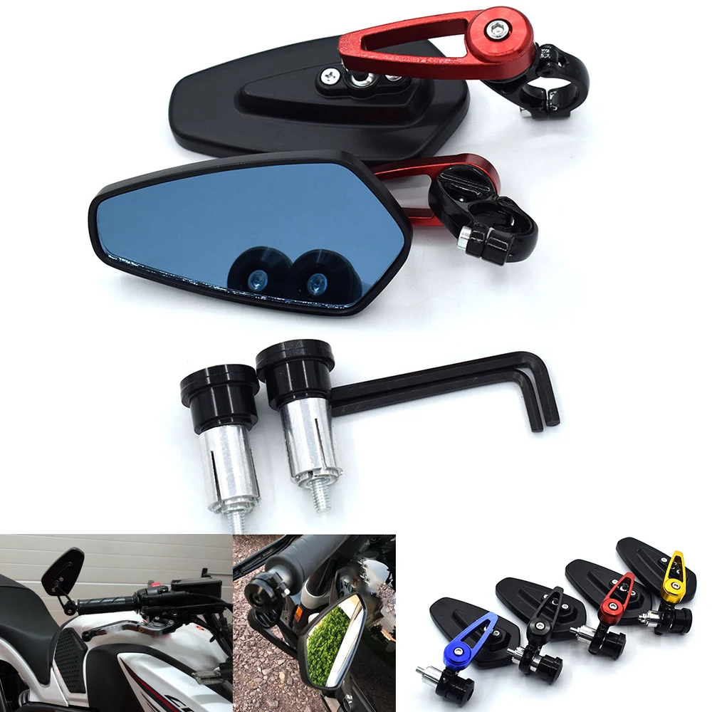 Универсальное мотоциклетное зеркало заднего вида из алюминиевого сплава 7/8 &quot22