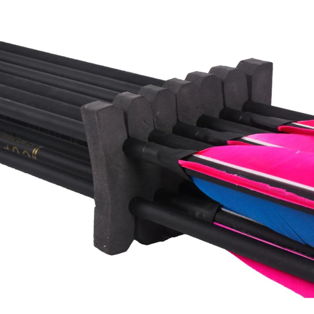 10 шт. EVA стойка для защиты от стрельбы из лука 12 разделителей колчан эффективная