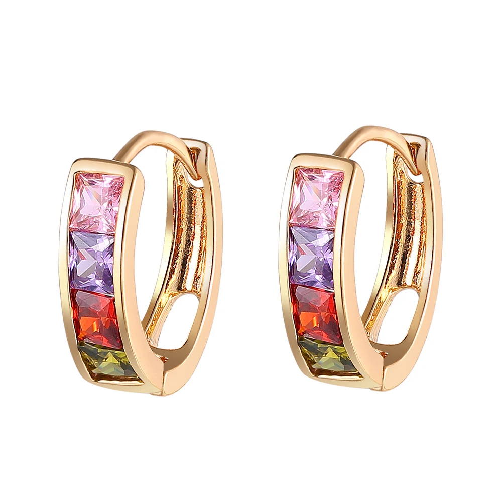 Новые круглые большие висячие серьги из натурального циркона уникальные