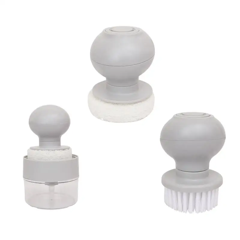 Кухонная щетка для мытья посуды чистки кастрюль креативная автоматическая