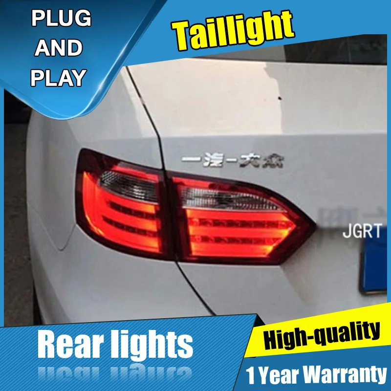 Автомобильный Стайлинг для VW Jetta задний фонарь s 2011 2014 светодиодный + сигнал