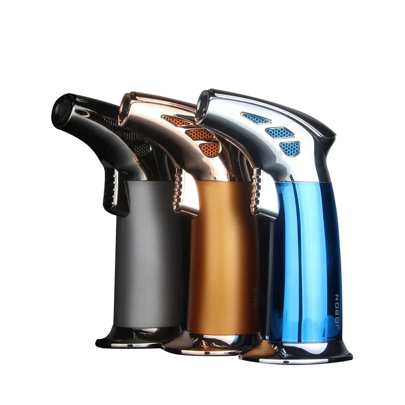 Обеденная настольная газовая зажигалка Jobon ветрозащитная надувная Бутановая