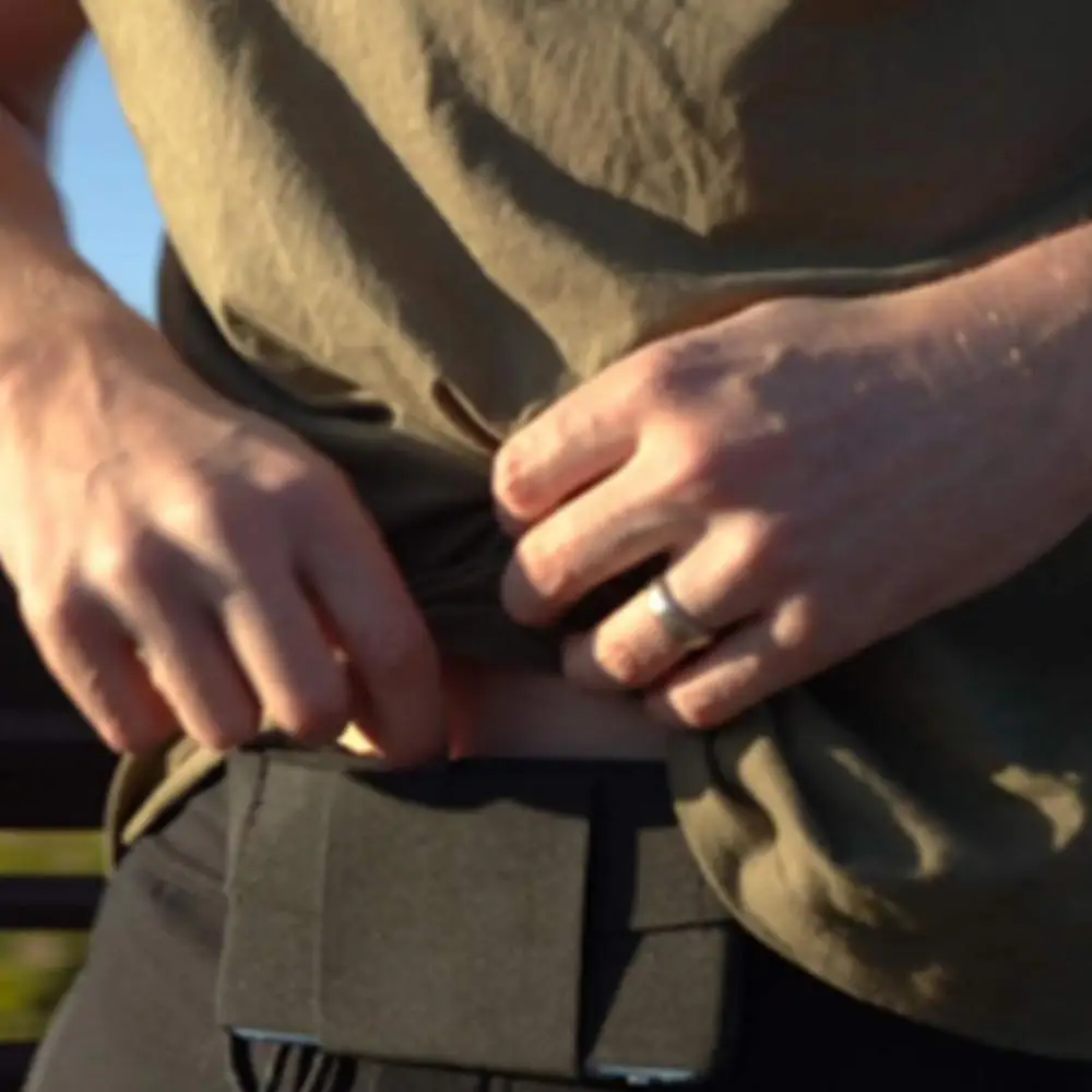 Невидимый кошелек поясная сумка спортивная на пояс невидимый Портативная мини