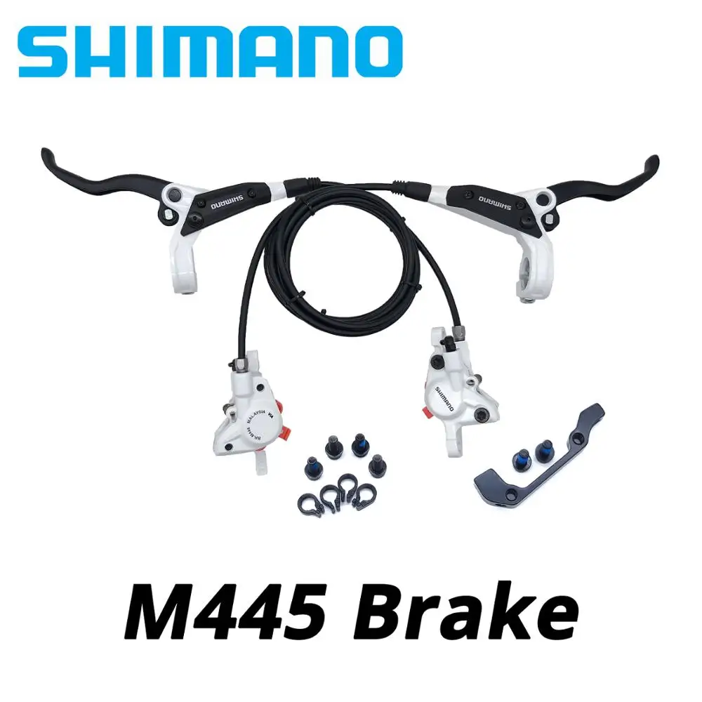 Велосипедные гидравлические тормоза Shimano BR M445 велосипедные ограничители