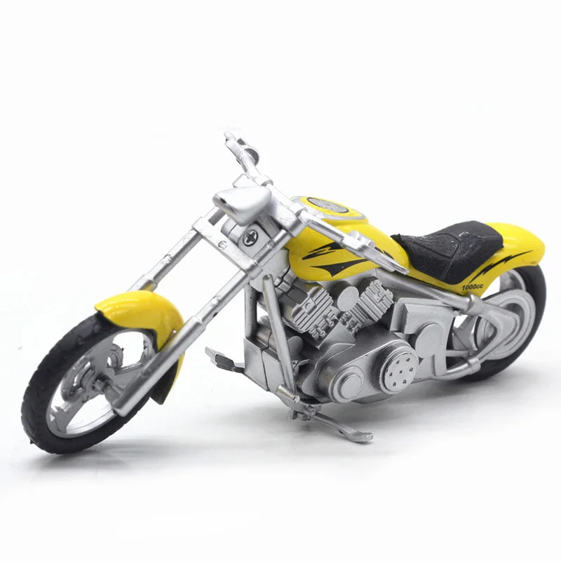 Модель автомобиля 1:18 из сплава имитация классического мотоцикла игрушечный