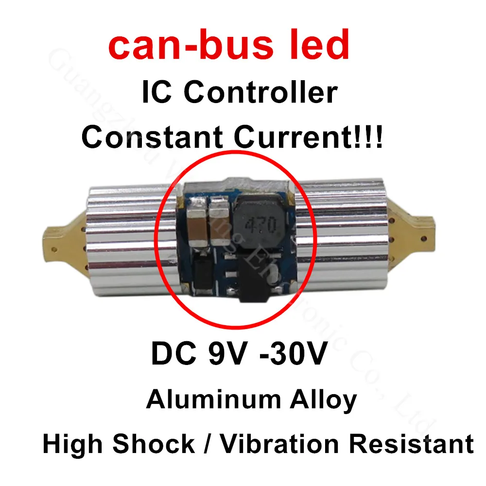 WLJH 2x Canbus Нет Ошибка 12v 24v Автомобильные светодиодные лампы 31 мм 36 мм/39 мм/41 3030 SMD DE3175