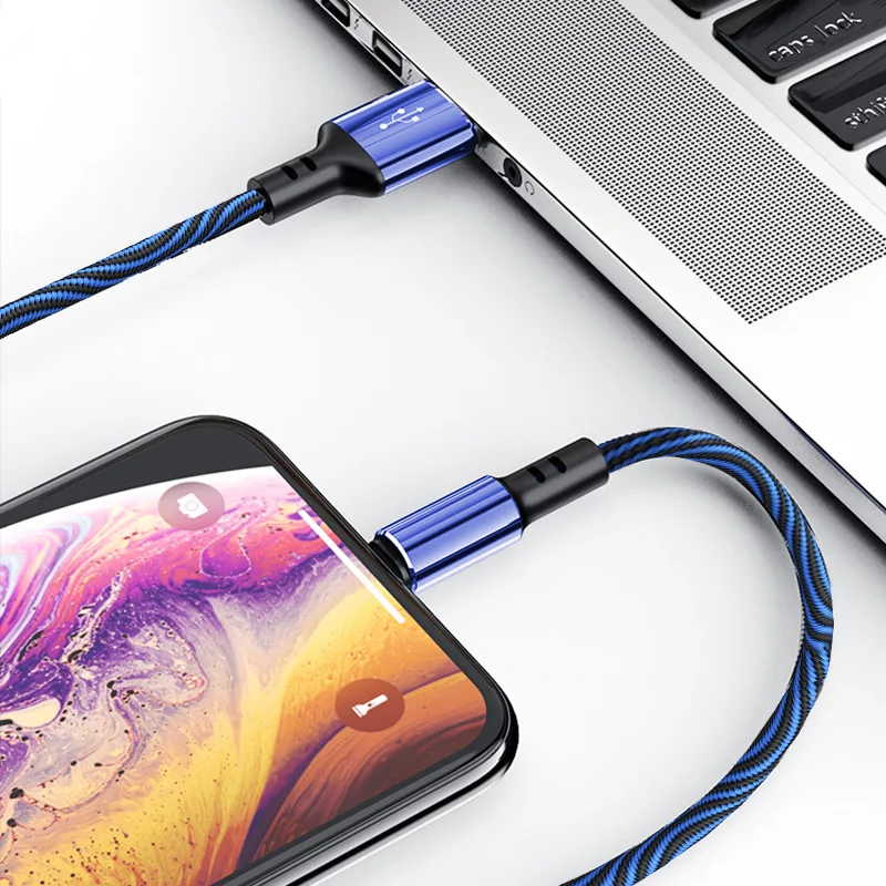 Кабель USB Type-C 3A кабель для быстрой зарядки и передачи данных Samsung Galaxy S10 S9 Xiaomi Redmi mi 9